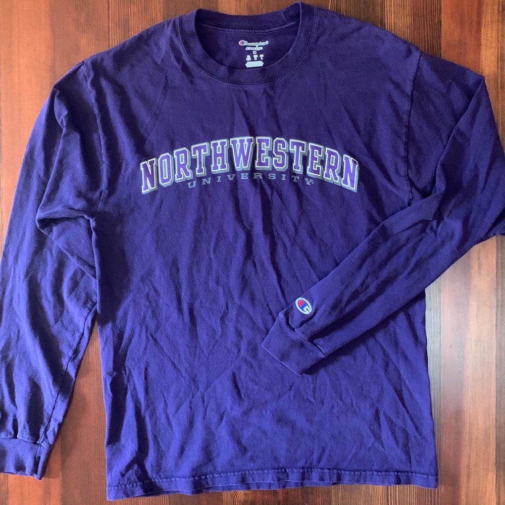 Northwestern Champion Long Sleeve Men's Medium